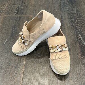 Vaneli Sport Beige Women's Slip-On Shoes